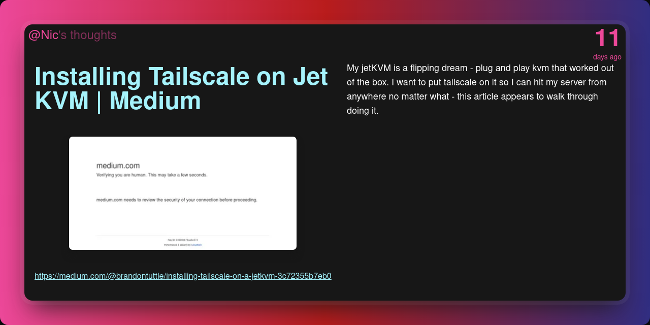 Installing Tailscale On JetKVM Medium Installing tailscale on jetkvm medium
